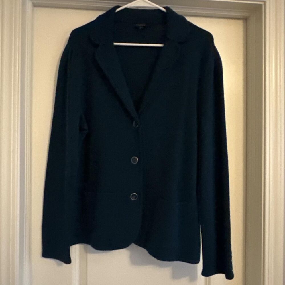 Talbots Women's dark teal blazer
